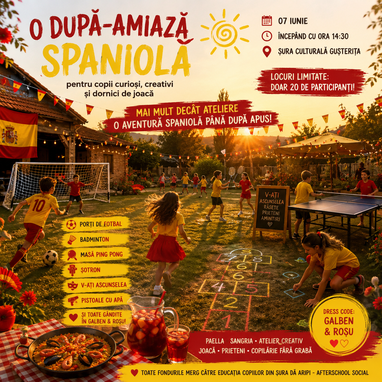 Fiesta copiilor la Sura Culturala 10-13 ani