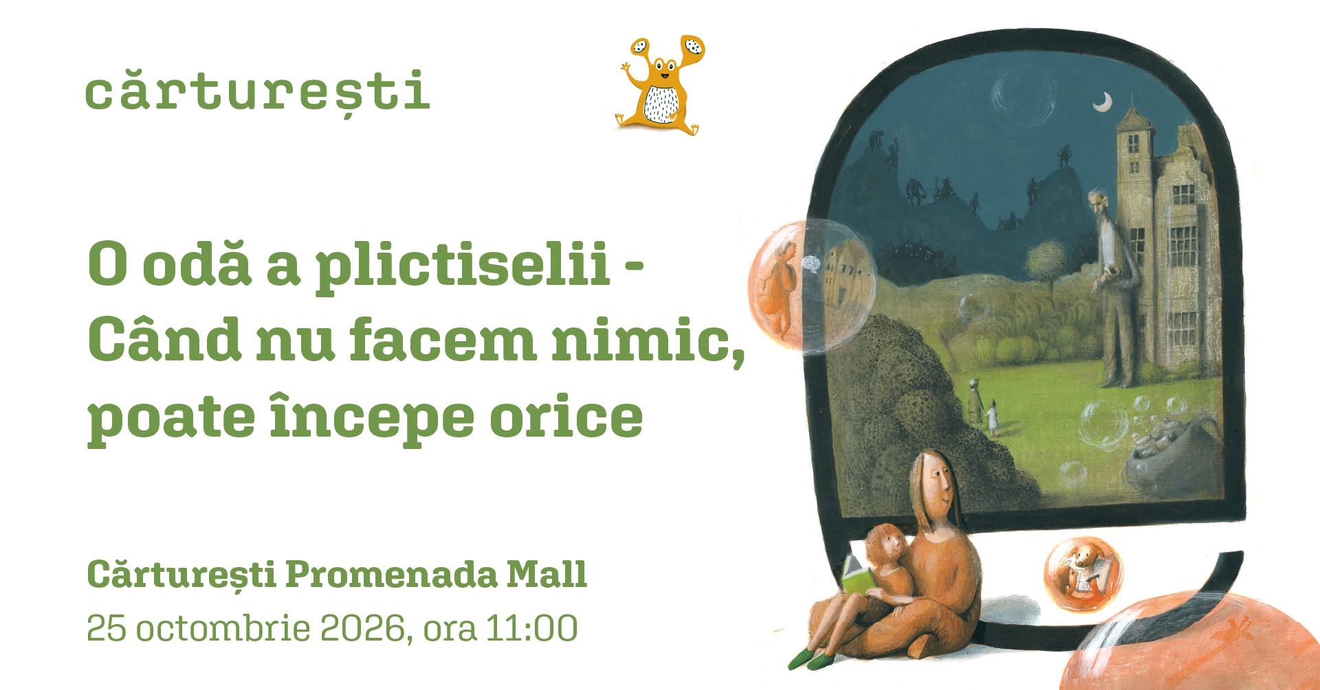 Cum să crești un cititor? - O odă a plictiselii: Când nu afcem nimic, poate începe orice
