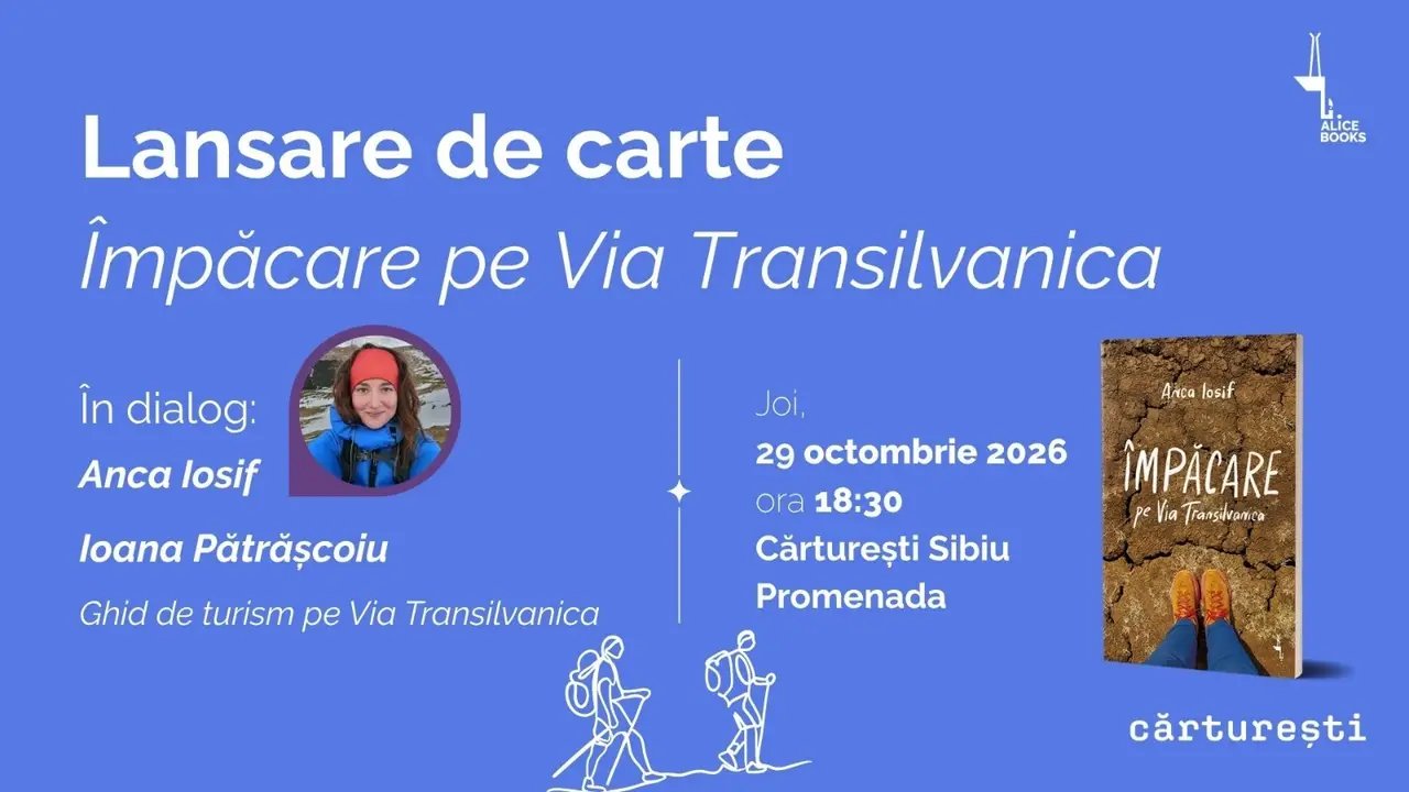 Lansare de carte Împăcare pe Via Transilvanica